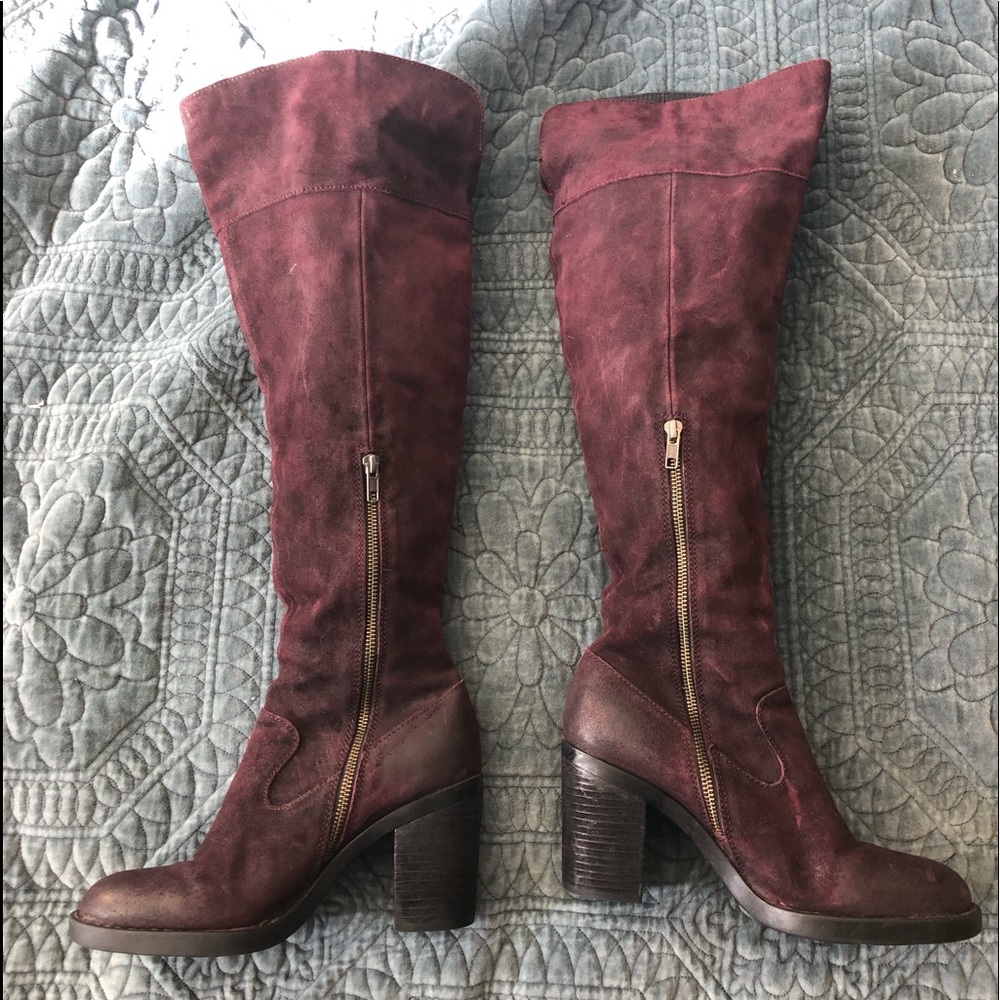 Born over the knee boots